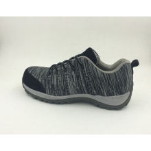 Neu gestaltete Flyknit Stoff grau Sicherheitsschuhe (16063)